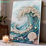 EDANA Pearl Painting Kit, 3D Sparkling DIY Painting Art Kit, Therapeutic Floral Craft DIY Pearl Pain