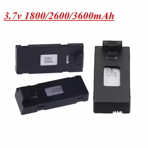 For E88 3.7V 3600/2600/1800mAh RC Drone Li-po Battery Replacement Battery for E88 E88PRO MAX E525 E9