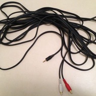 3.5mm 耳頻 轉 AV 延長線 #3.5mm earphone convert AV extension cord