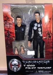 【多金魚】全新Neca 魔鬼終結者 創世契機 T-800 Guardian T-1000 police disguise