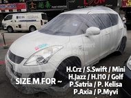 Universal Transparent PE PLASTIC Car Body Cover Size Available M Saloon / L Mpv,Suv / LL Mpv XL,4X4 (FOR ~ Temporary use)