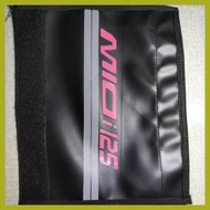 ☁ ⇨ ➬ shock cover mio i 125,,fit to stock shock heat press and leather material w/reflectorize
