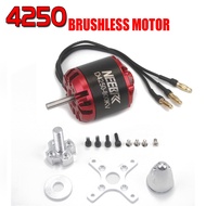 4250 Brushless Motor DXW D4250 800KV 3-7S Outrunner For RC FPV Fixed Wing Drone Airplane Aircraft Qu