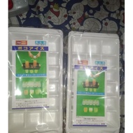 18-Section Ice Cube Mold Ice Tray Plastic Square Ice Cube Tray Ice Cube Maker Ice Tray