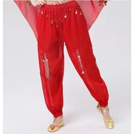 Slanted Price Belly Dance Tops Women's Belly Dance Costumes Chiffon Belt Skirt Tops Indian Dance Cos