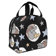 Dumbo Lunch Bag Lunch Box Bag Insulated Fashion Tote Bag Lunch Bag for Kids and Adults