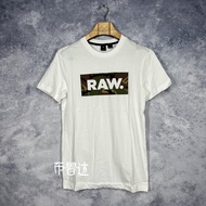 G-STAR RAW White Cotton RAW Versatile Short Sleevehdjxw