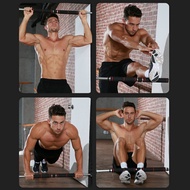 Door-mounted wall-mounted pull-up bar in many sizes from 62-150cm can be customized to suit home gym