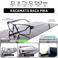Light Metal Sporty Reading Glasses Frames Plus +100 +125 +150 +175 +200 +225 +250 +275 +300
