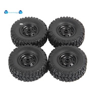 4Pcs 65mm Tire Tyres Wheel for MN D90 D99S MN-90 MN91 MN98 MN99S WPL C14 C24 C24-1 C34 B14 B24 B36 R
