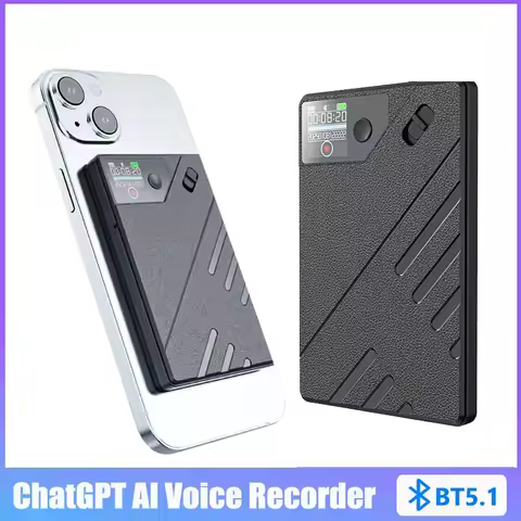 AI Voice Recorder Chat GPT Smart Voice To Text Recorder APP Control Audio Dictaphone for Phone Calls