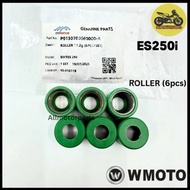 [100% ORI] WMOTO ES250 ES250i ES CLUTCH ROLLER WHEEL ROLLER BUSH 1SET=6PCS P0130700660000-A ORIGINAL