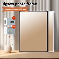 Jigsaw Puzzle Frame 1000pcs, PVC Frame 70x50cm, Wall Hanging Puzzle Display Frame, Home Decor