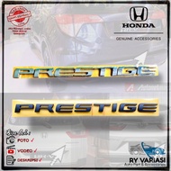 HONDA PRESTIGE Emblem Original HRV BRV CRV Logo Prestige Brand Emblem