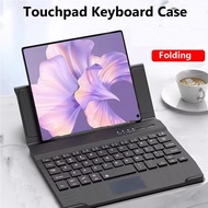 For Vivo X Fold3 Fold3 Pro Fold2 Fold for Vivo X Fold PlusMagnetic Bluetooth Keyboard Case for Folding Soft  PU Leather Stand Trackpad Keyboard Cover