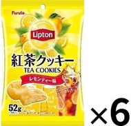 古田 - FI0625_6 古田 Lipton 檸檬紅茶曲奇 52g × (6包裝)