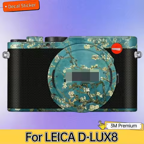 For LEICA D-LUX8 Camera Sticker Protective Skin Decal Vinyl Wrap Film Anti-Scratch Protector Coat DL