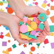 EPOCH 1000pcs Self-Adhesive Geometry Puzzle, Geometric Figure Geometry Foam EVA Stickers, Kindergart