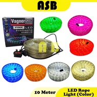 LED Deco Outdoor Colour Rope Light AC240V (10M) ( Red / Yellow / Blue / Green / Pink / White / Warm 