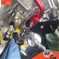 fangzi Hardline Fittings Aluminum Fitting  10 AN Female Tube Nut and Sleeve for 5/8 OD Tubing 1 Set