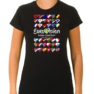 2025 Song Contest Malmö Eurovision Whiteblack Mens Tsb