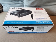 全新日版Clarion SRV250 150W 17cm Powered Sub Woofer 有源超低音 汽車櫈底音響低音 Alpine Pioneer Carrozzeria Kenwood So