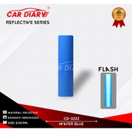 Reflective/reflective STICKER Material CAR DIARY (WATER BLUE)/Reflective L61 CM X P50 CM