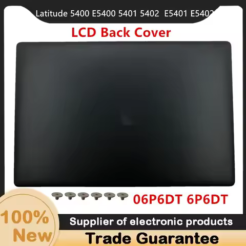 New For Dell Latitude 5400 E5400 5401 5402 E5401 E5402 LCD Back Cover 06P6DT 6P6DT 0WC4KJ 0CN5WW 0J8