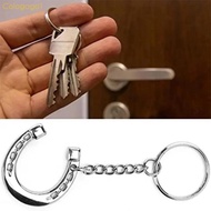 Cologogo1 Snaffle Bit Horseshoe Keychain Equine Inspired Accessory for Styles Individuals