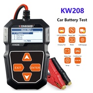 KONNWEI KW208 12V Cars Battery Tester Motorcycle 100-2000CCA Cranking Charging Circut Tester Battery