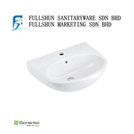 Sorento Bathroom Wall Hung Basin SRTWB243