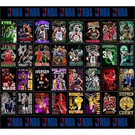 1 Pack Of 32pcs, NBA Basketball Basketball Poster Wallpaper Aesthetic Wall Poster - Bedroom Decorati
