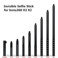 For insta360 1.2M 1.5M 2M 3M Invisible Selfie Stick for Insta360 X5 X4 one X3 X2 Selfie Stick Bullet