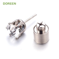 DOREEN Glow Earrings Dazzling Earring Punk Rhinestones Bar Trinket Flashing Earrings Men Earrings Di