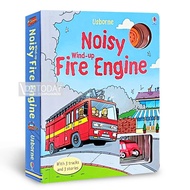 USBORNE WIND-UP BOOKS : NOISY FIRE ENGINE (AGE 3+) BY DKTODAY