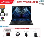 Asus ROG Zephyrus Duo 16 GX650P-YNM019WH 16'' QHD+ 240Hz Gaming Laptop (Ryzen 9-7945HX/64GB DDR5/4TB PCIe/RTX4090 16GB/16''QHD+/Win11)