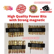 High Quality 2PH & Slot Power Bits for Power Tool/Double Head Magnetic Screwdriver Bit / Drill Mata 