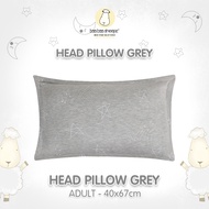 Baabaasheepz Head Pillow BIG Star Sheepz Grey Baa Baa Sheepz Head Pillow/