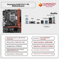 HUANANZHI | New B250 H311 H510 Motherboard Set For Intel 6-9 Gen CPU