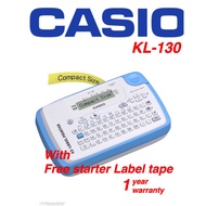 original  Casio Label printer KL-130 BARCODE/ KL130  F.O.C Casio XR6  x1 pc  /casio KL-130 kl130 kl-