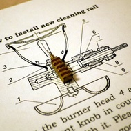 適用於 TOURIST PT-1 和 OGONEK PT-2 露營爐的原廠清潔軌和針