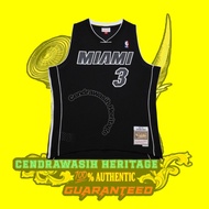 Mitchell & Ness Nba Miami Heat 2011/2012 Dwyane Wade Hwc Swingman Jersey Black Original
