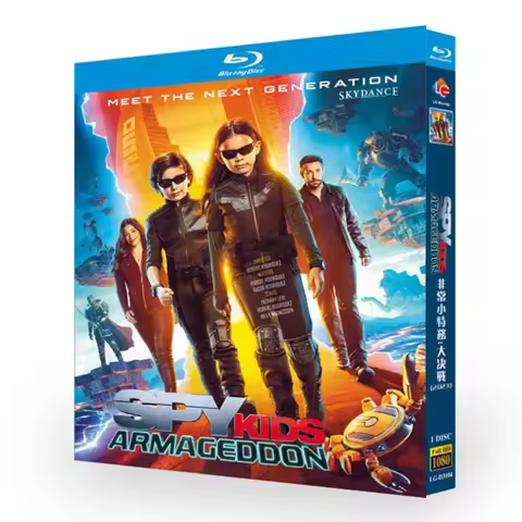 Spy Kids: Armageddon (2023) Blu-ray Disc BD DVD