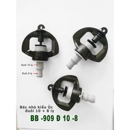 [Wholesale] 100 Australian-style BB909 irrigation nozzles, 360-degree irrigation, 8mm - 10mm legs