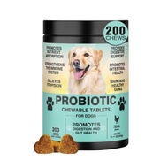OEM/ODM Private Label Probiotics for Dogs Gut Digestive Health Probiotic Chew for Dogs Digestive Enz