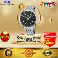 Oris Artix Date Automatic Black Dial Steel(NEW)