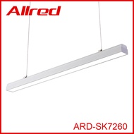 LED Commercial Chandelier Office Light Gym Supermarket Industrial Style Chandelier Ceiling Square Li