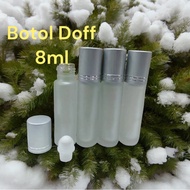 BOTOL PARFUM ROOL ON DOFF SILVER 8ML -BOTOL ROOL ON DOFF 8ML KOSONG -BOTOL ROOL DOFF HARGA ECERAN &