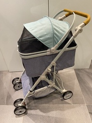 BNDC DOOGO BELLO 籃車可分離 型格淺灰色 小型 中型 狗車 寵物車 唐狗 可載多隻寵物 細狗 小狗 pet car dog Bello pet car pets stroller 實用