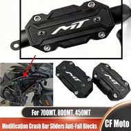 Crash bar slider / fall‑protection block for CF Moto MT700/ MT800/MT450 modification